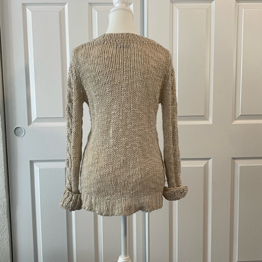 Old Navy Beige Knit women sweater